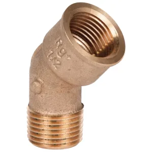 Угольник бронзовый РЕХАУ AURLINE 45гр. R1/2″ x Rp1/2″, RX+
