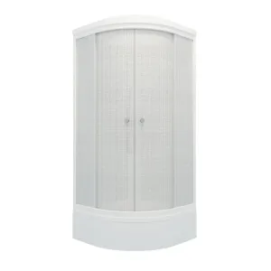 Душ. каб. MARONI QUADRO NEW SR90M-LN-DN4 90x90x228 (7 мест+сифон D50мм)