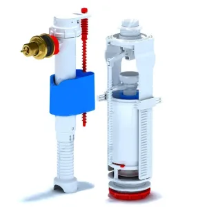 Набор с боковой подводкой 1/2″ с лат. штуцером, кн. хром АНИ пласт (WC8020C)