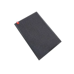 Коврик придверный «Zalel» Кольчуга 80*120 KD103 black+gray