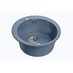 Мойка комп. GRANFEST Rondo GF-R480 (D=475) Графит круглая