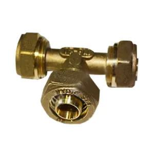Тройник обжим редукционный TR 26 х 20 х 20 «Hydrosta»