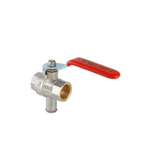 Кран шаровой Valtec для подкл. датчика темп Ду25 (VT.247.N06)