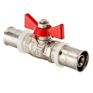 Кран шаровой под пресс труба-труба 16 (2,0) VALTEC (VT.243.N.1616)
