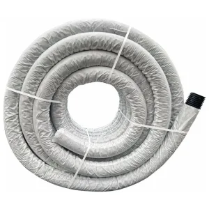 Труба дренажная FDpipe 110 мм гофрированная перфорированная с геотканью (50), метр
