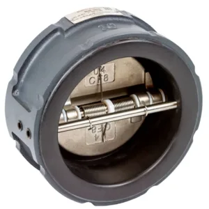 Затвор обратный РИДАН — ЗОД PN16 DN100, меж., двуст.корпус: чугун GGG40 c EPDM покр нерж.