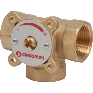 Клапан смесительный Giacomini поворотный 2″, R297Y008