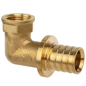 Угольник аксиальный для труб из сшитого полиэтилена Usystems 16-Rp1/2″ВР