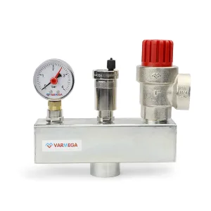 Группа безопасности котла VARMEGA VM16303, 1″, сталь, до 200 кВт