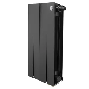 Радиатор биметаллический Royal Thermo PianoForte 500 Чёрный VR80 — 4 секц.