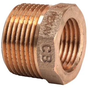 Футорка бронзовая РЕХАУ AURLINE редукционная R3/4″ x Rp1/2″, RX+