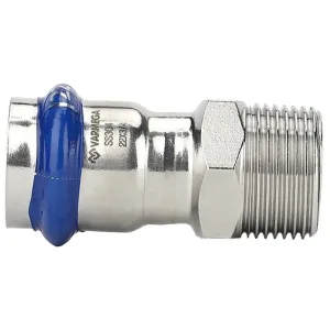 Муфта VARMEGA раструбная Inox Press НР 15×1/2″