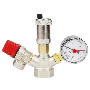 Группа безопасности VARMEGA 1″ 3 бар, VMSG02-N006030