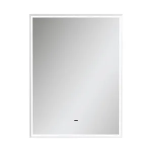 Зеркало с подсветкой Лаго/Lago 60, белый (EQUIL)
