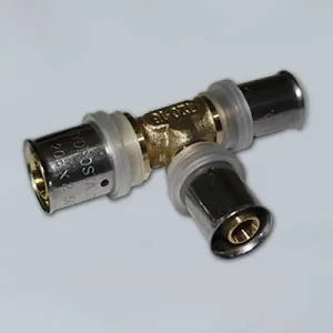 Тройник-пресс редукционный TR 16х20х16 «Hydrosta»