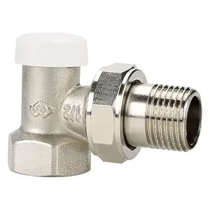 Клапан радиаторный VARMEGA 1/2″ запорный, угловой VM10201