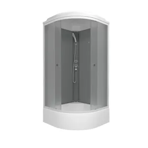 Душ. каб. MARONI ALBA SR90M-DRN-DN4 90x90x232 (7 мест+сифон D50мм)