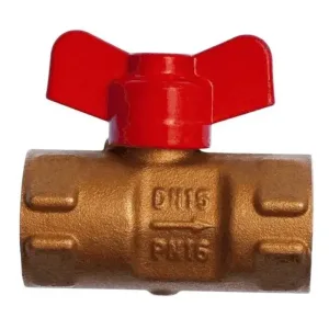 Кран Пензапромарматура д/ман шар лат 11б27пм(О)2 G1/2″ Ру16 м/м баб 017011211