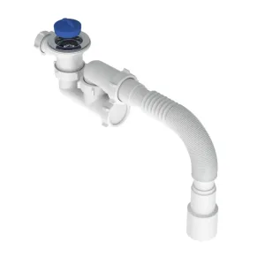 Сифон для душевого поддона 1 1/2″х40 регулируемый с г/т 40х40/50 (TIVOLI)