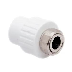 Муфта PPR белая с накидной гайкой 25 х1″ Remsan
