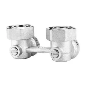 Узел нижнего подключения VARMEGA 3/4″EKх3/4″EK НР-ВР угловой VM14011