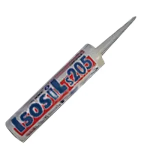 Герметик силик. 280 мл. санит. БЕЛЫЙ Isosil S205
