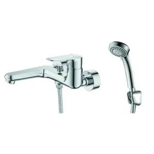 Смеситель ZOLLEN ULM new (арт.UL61613441) для ванны короткий изл., карт.35мм
