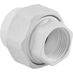 Муфта TEBO бел. PP-R пластиковая разъемная 1v 20×1/2″ ВР PN10 (20/240), арт. 030021402