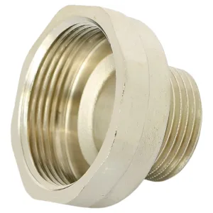 Переходник Uni-Fitt НВ 3/4″x1 1/4″, никелированный