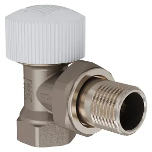 Клапан термостатический угловой Royal Thermo 1/2″ М30х1,5