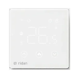 Термостат комнатный РИДАН RSmart-SW с Wi-Fi подключением 230V, белый