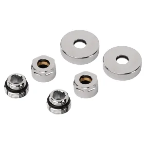 Набор подключения Royal Thermo Design 1/2″ ВР — 15 мм (хром)