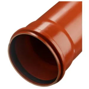 Труба Ostendorf 250x2000мм KGEM НК PVC рыжий