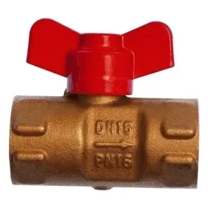 Кран Пензапромарматура д/ман шар лат 11б27пм(О)1 G1/2″-М20х1,5 Ру16 м/м баб 017011111