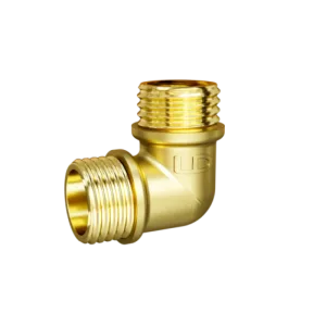 Угол LD 90 гр DN20 (3/4″) НР/НР латунь