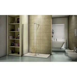 Душ.огр. Прямое»WALK IN» SP-70-C-CH (стекло-Прозрачное)