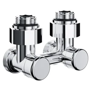 Узел нижнего подключения Royal Thermo Design угловой 1/2″х3/4″ EK (хром)