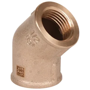 Угольник бронзовый РЕХАУ AURLINE 45гр. Rp1/2″, RX+