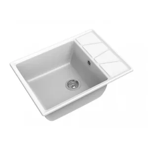 Мойка комп. GRANFEST VERTEX GF-V-680L (680х500) Иней,прямоугольная с крылом