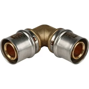 Угольник STOUT 90 26х26 для металлопластиковых труб пресс, SFP-0009-002626