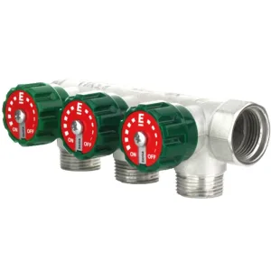 Коллектор модульный ELSEN 3/4″ 2х3/4″ ЕК TIN латунь