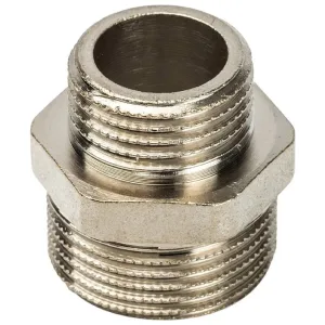 Ниппель НН переходной никелированный 3/4X1/2 SFT-0004-003412 STOUT