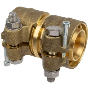 Соединитель зажимной Usystems для полимерных труб PN6 25×2,3-25×2,3