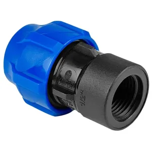 Муфта ПНД компрессионная ВР 63*1 1/2″ внутренняя резьба (VALFEX)