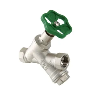 Вентиль прямоточный VALTEC с косым фильтром 3/4″ (VT.053.N.05)
