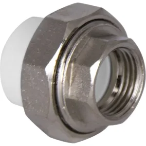 Муфта TEBO бел. PP-R комбин. разъемная 25×3/4″ ВР евроконус (25/125), арт. 030021805