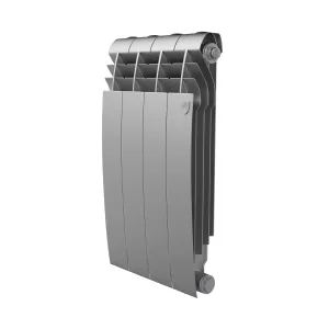 Радиатор биметаллический Royal Thermo BILINER B 500 Серебристый — 4 секц.
