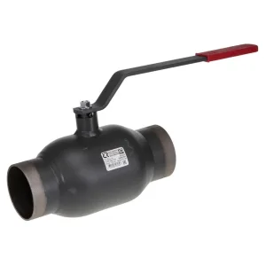 Кран шаровой РИДАН JiP-R Standard WW Ду100 Ру16 приварной, с рукояткой, стандартный проход