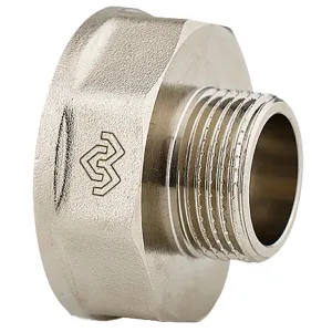 Переходник Varmega ВР-НР под ключ 1″ x 1/2″, никелированный