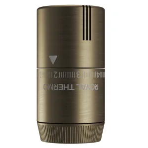Термоголовка жидкостная Royal Thermo Design М30х1,5 (бронза)